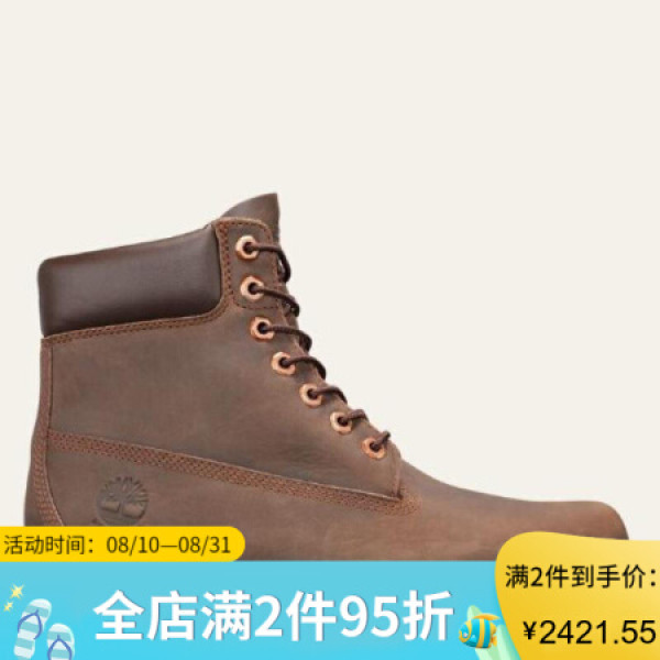timberland添柏岚男鞋6英寸轻便靴a1uoa931 dark brown fg 11.5 m