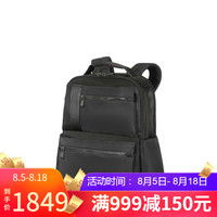 新秀丽(Samsonite)双肩包男包电脑包背包77709囤 黑色BLACK 77707-14.1英寸