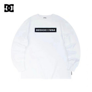 DCSHOES SAGARA LS M 19冬新款男士休闲长袖T恤 5425J926 白夹色-WBB0 XL