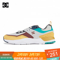 DC SHOES 春夏E.TRIBEKA联名撞色运动休闲情侣运动鞋 ADYS700142 黄夹色-XSKY 39