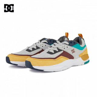 DC SHOES 春夏E.TRIBEKA联名撞色运动休闲情侣运动鞋 ADYS700142 黄夹色-XSKY 39