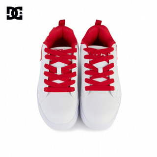 DC SHOES 春夏新款撞色休闲情侣滑板运动鞋 DM201601 白夹金色-WGD 37