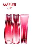 MARUBI 丸美 多肽蛋白系列明星套装眼精华霜提拉乳紧致精华液精华乳面部护肤女全套淡化眼纹 面+水+乳