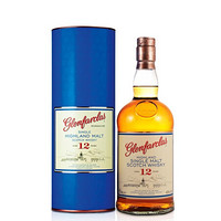 glenfarclas 格兰花格 12年 苏格兰 单一麦芽 威士忌 700ml 礼盒装 进口洋酒