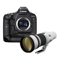 Canon 佳能 EOS-1D X Mark II 全画幅 数码单反相机 黑色 EF 500mm F4 IS II USM 定焦镜头 单镜头套机