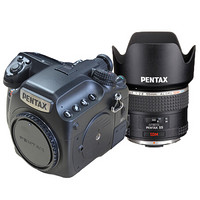 PENTAX 宾得 645Z 中画幅 数码单反相机 黑色 DFA 55mm F2.8 AL 定焦镜头 单镜头套机