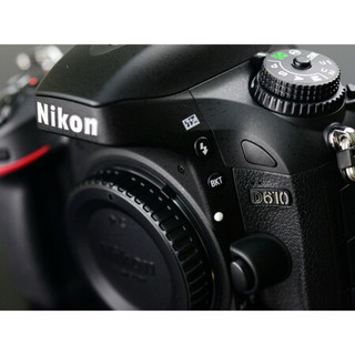尼康(Nikon)D610单反相机，全画幅相机 搭配尼康105F2.8VR镜头套装