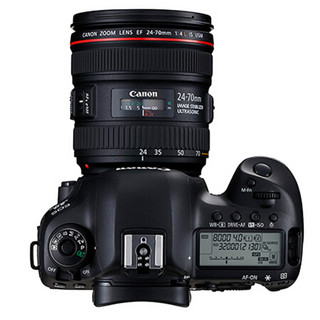佳能（canon）专业全画幅数码单反相机 5D4/EOS 5D Mark IV (24-70mm f4L IS USM镜头)套机