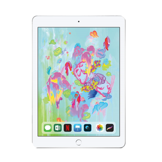Apple 苹果 iPad 第六代 2018款 9.7英寸 平板电脑(2048×1536dpi、A10、128GB、WiFi版、银色）