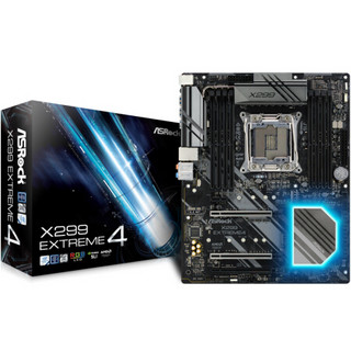 ASRock 华擎 极限玩家系列 X299 Extreme4 ATX主板（intel LGA2066、X299）