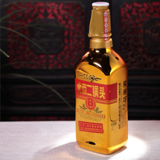 商品yongfeng永丰牌北京二锅头金标出口小方瓶50vol清香型白酒1500ml2