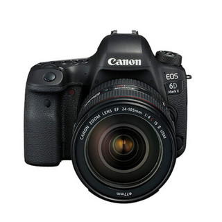 佳能（Canon）EOS 6D2/6D Mark II 专业全画幅数码单反相机  EF24-105mm f/4IS ⅡUSM套机 套餐四