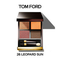 银联专享：TOM FORD 汤姆·福特 四色眼影盘 26# Leopard Sun