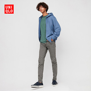 优衣库 男装 高弹力紧身牛仔裤(水洗产品) 422360 UNIQLO