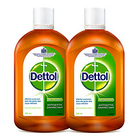 Dettol 滴露 消毒液 500ml*2瓶 松木香