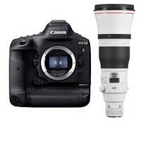 Canon 佳能 EOS 1D X Mark III 全画幅 数码单反相机 黑色 EF 600mm F4 L IS III USM 长焦定焦镜头 单镜头套机