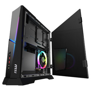 微星（MSI）海皇戟trident X plus九代电竞迷你主机RGB炫光游戏台式机 i9-9900KF/2080T/32G/1T+1T 台式机