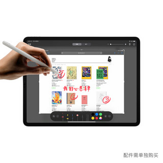 【Pencil套装版】Apple iPad Pro 11英寸平板电脑 2020年新款(1TB WLAN版/全面屏/A12Z/Face ID/MXDG2CH/A) 深空灰色