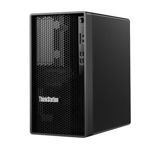 Lenovo 联想 ThinkStation K 商用台式机 黑色（酷睿i7-10700、GTX 1660 Super 6G、16GB、512GB SSD+2TB HDD、风冷）