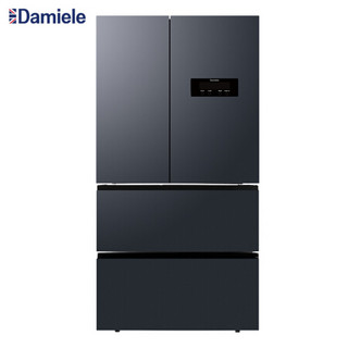 达米尼（Damiele） BCD-540WFPD 540L变频多门风冷无霜家用 四开门 冰箱 蔷薇蓝 蔷薇蓝色 法式多门