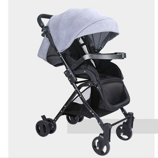 华婴高景观婴儿车可坐可平躺折叠轻便儿童推车母婴 6607花色