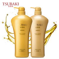 资生堂 丝蓓绮（TSUBAKI）奢耀焕活 洗发 护发 2件套(洗发露750ml+护发素750ml)(滋润/改善头屑/平衡水油）