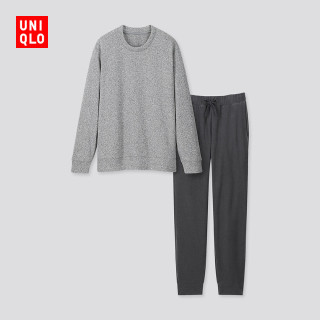 优衣库 男装 摇粒绒套装(长袖) 418495 UNIQLO