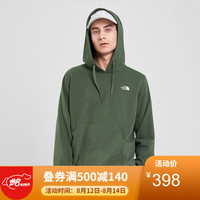 【经典款】TheNorthFace北面2020春季针织卫衣情侣款户外|4NFG NYC/绿色 M