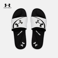 NBA-Under Armour UA Ignite男子运动休闲拖鞋 白色 42