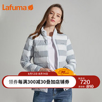 LAFUMA乐飞叶秋冬户外保暖时尚轻薄鹅绒羽绒服女士潮流LFJU9D307 浅灰色G1 160/80A(36)