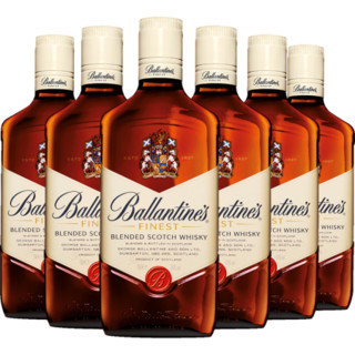 百龄坛 Ballantine’s） 特醇苏格兰威士忌 500ml 原装进口洋酒 6瓶装