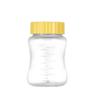 好女人（HORIGEN） 宽口径PP奶瓶 贮存奶瓶180ml 不含双酚(瓶盖颜色随机发) 180ML 1个装