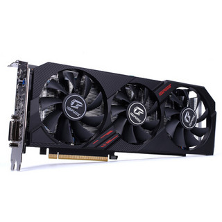 COLORFUL 七彩虹 iGame GeForce GTX 1660 Super Ultra 显卡 6GB 黑色