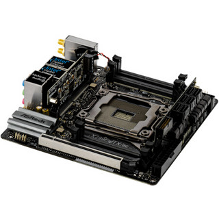 ASRock 华擎 X299E ITX/ac ITX主板（Intel LGA2066、X299)