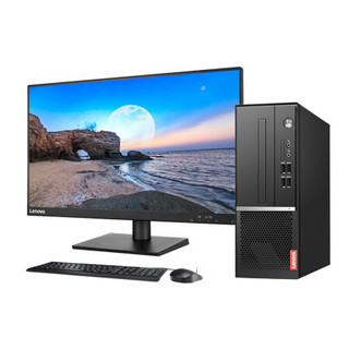 Lenovo 联想 扬天 M4000s 九代酷睿版 23英寸 商用台式机 黑色 (酷睿i7-9700、GT 730、16GB、256GB SSD+2TB HDD、风冷)