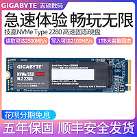 技嘉SSD 1TB 高速M.2接口 固态硬盘笔记本台式主机通用NVME协议