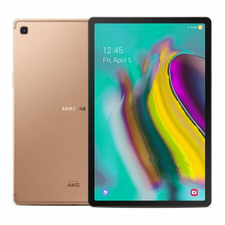 SAMSUNG 三星 Galaxy Tab S5e 10.6英寸 Android 平板电脑(2560×1600dpi、骁龙670、6GB、128GB、WiFi版、金色、SM-T720)