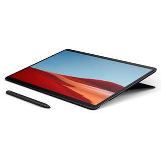 Microsoft 微软 Surface Pro X 13英寸 Windows 10 平板电脑 (2880x1920dpi、SQ1、8GB、256GB SSD、LTE版、典雅黑、MNY-00007)