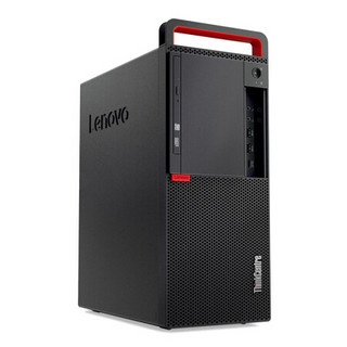 Lenovo 联想 ThinkCentre M920t 九代酷睿版 商用台式机 黑色 (酷睿i7-9700、2G独显、8GB、256GB SSD+1TB HDD、风冷)