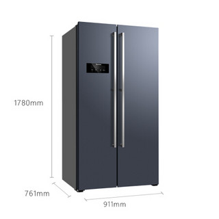 达米尼（Damiele）BCD-611WKSD 611升一级变频风冷无霜双开门对开门冰箱