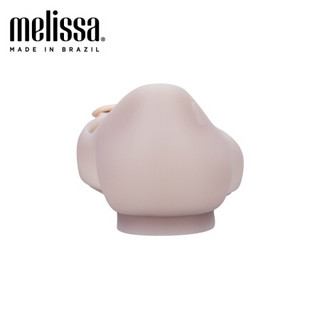 melissa 梅丽莎doll V Ad2020春夏新品简约撞色单鞋果冻鞋32772 米色 7/38码