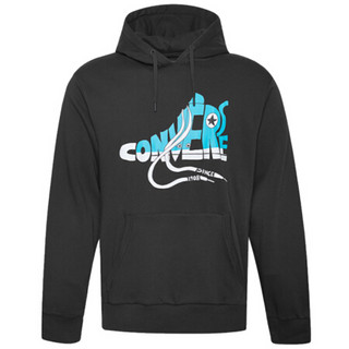 CONVERSE 匡威 男子 SNEAKER  NOVELTY GRAPHIC PO HOODIE FT 针织连帽套衫 10019082-A01 XL码