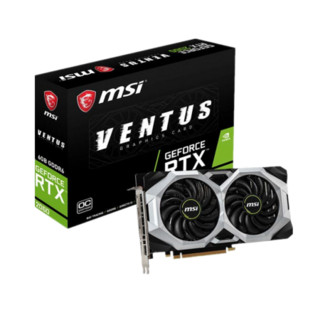 MSI 微星 Ventus GeForce RTX 2060 OC 显卡 6GB 银色