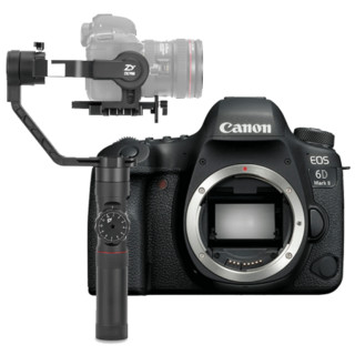 佳能（Canon）EOS 6D2/6D Mark II 专业全画幅数码单反相机 搭配云鹤2代Crane 2稳定器 套餐三
