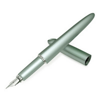 N9钢笔签字笔男女商务办公墨水笔礼品笔F尖学生练字钢笔 子鼠月白