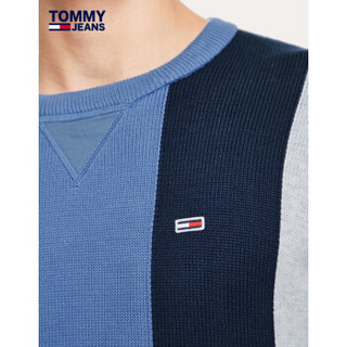 TOMMY JEANS 男装秋季套头针织衫 DM0DM07005 灰色0A6 M