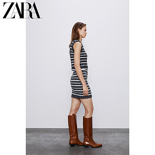 ZARA 【打折】女装 人造皮草效果裙子 09919002800