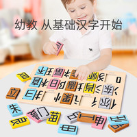 DALA 达拉 木质汉字多米诺骨牌积木200片