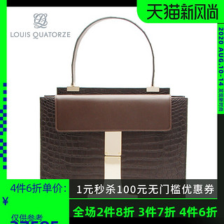 LOUIS QUATORZE瑞克朵丝LQ 鳄鱼皮女士手提包法国产LPHG3MT11FA2