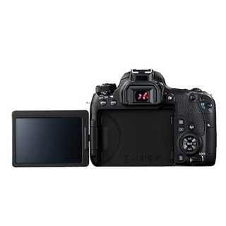 Canon 佳能 EOS 77D APS-C画幅 数码单反相机 黑色 18-200mm F3.5 Di II VC 长焦变焦镜头 单镜头套机